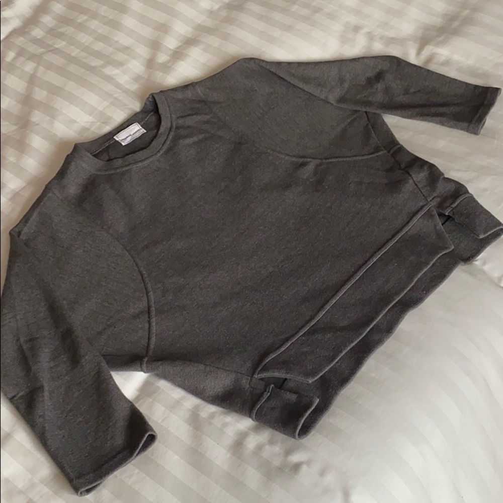 Gray Mumokuteki Sweater Small